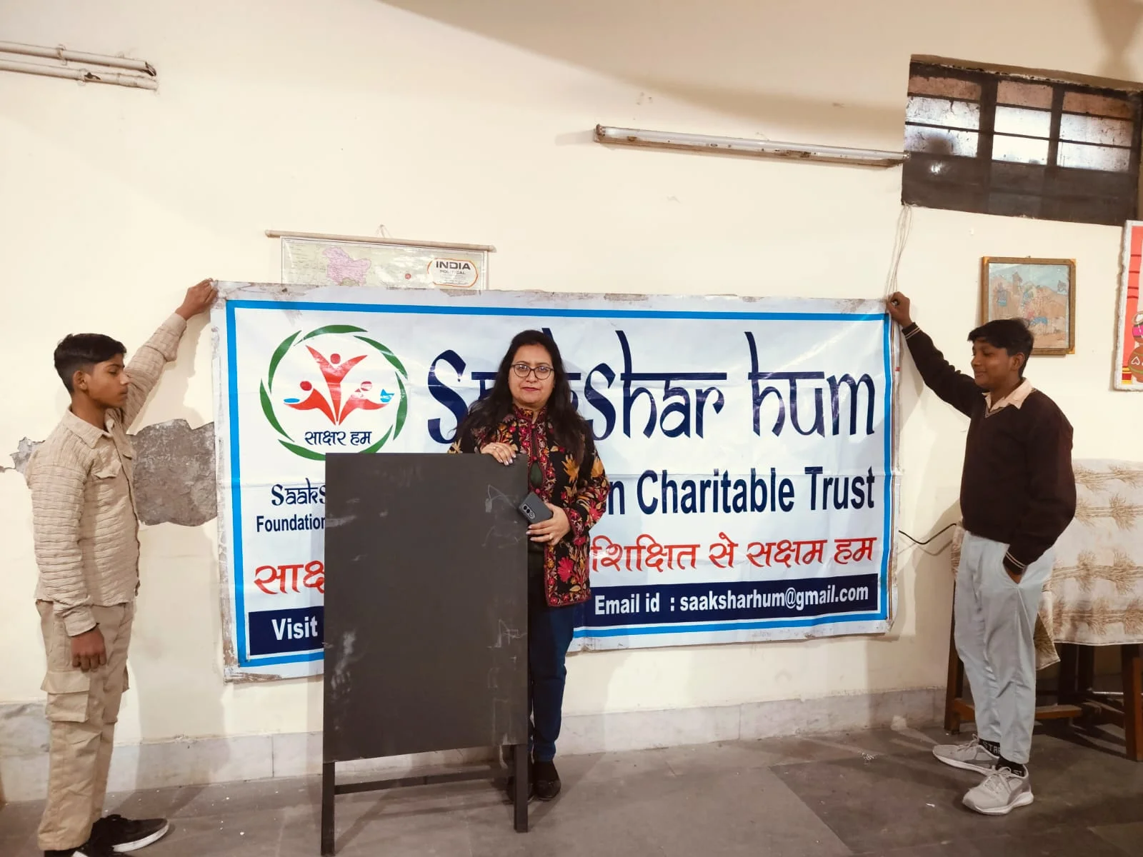Blackboard Donation Drive & Walk for Literacy