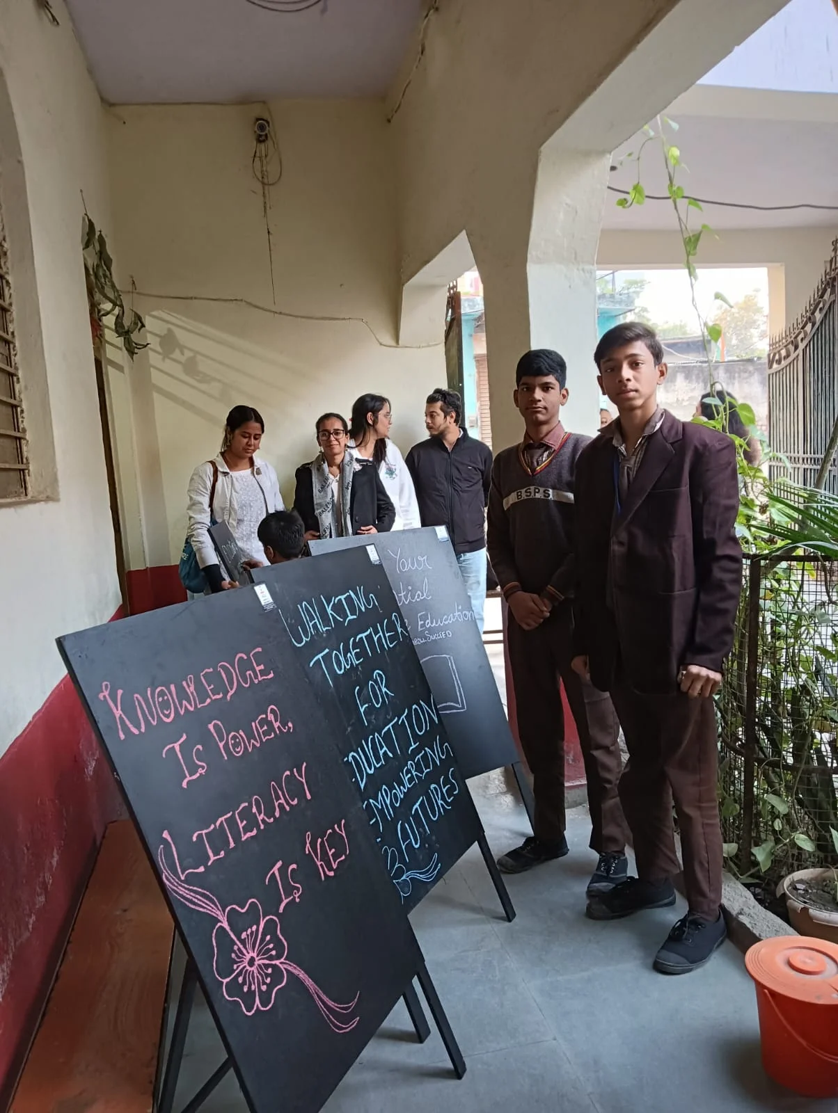 Blackboard Donation Drive & Walk for Literacy